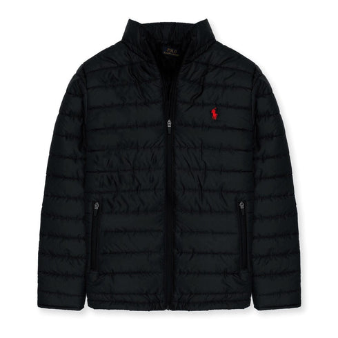 RL Black Puffer Jacket